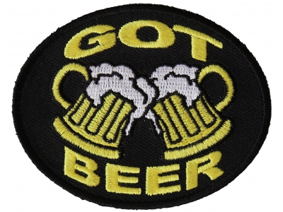 Got Beer Patch | Embroidered Patches